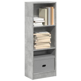 Estantería de madera de ingeniería gris hormigón 40x24x109 cm de , Librerías y estanterías - Ref: Foro24-857777, Precio: 34,1...