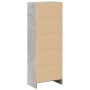 Estantería de madera de ingeniería gris hormigón 40x24x109 cm de , Librerías y estanterías - Ref: Foro24-857777, Precio: 34,1...