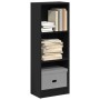 Estantería de madera de ingeniería negra 40x24x109 cm de , Librerías y estanterías - Ref: Foro24-857775, Precio: 36,78 €, Des...