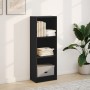 Estantería de madera de ingeniería negra 40x24x109 cm de , Librerías y estanterías - Ref: Foro24-857775, Precio: 36,78 €, Des...