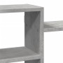 Estante de pared madera ingeniería gris hormigón 129x18x42 cm de , Estantes y estanterías - Ref: Foro24-853221, Precio: 53,18...