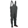 Vadeador de pecho con botas verde oscuro talla 42 de , Vadeadores para caza y para pesca - Ref: Foro24-4016976, Precio: 47,75...