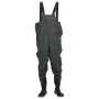 Vadeador de pecho con botas verde oscuro talla 42 de , Vadeadores para caza y para pesca - Ref: Foro24-4016976, Precio: 47,75...