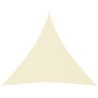Toldo de vela triangular tela Oxford color crema 3x3x3 m de vidaXL, Sombrillas - Ref: Foro24-135225, Precio: 18,63 €, Descuen...