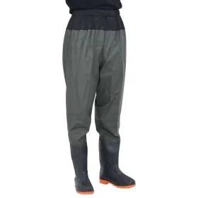 Vadeador de cintura con botas verde oscuro talla 39 de , Vadeadores para caza y para pesca - Ref: Foro24-4017009, Precio: 33,...