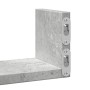 Estante de pared 3 unidades madera de ingeniería gris hormigón de , Estantes y estanterías - Ref: Foro24-853311, Precio: 17,6...