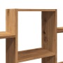 Estante de pared madera ingeniería roble artesanal 159x18x66 cm de , Estantes y estanterías - Ref: Foro24-853307, Precio: 48,...