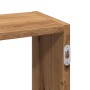 Estante de pared madera ingeniería roble artesanal 159x18x66 cm de , Estantes y estanterías - Ref: Foro24-853307, Precio: 48,...