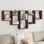 Estantería de pared madera ingeniería marrón roble 159x18x66 cm de , Estantes y estanterías - Ref: Foro24-853305, Precio: 51,...