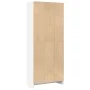 Estantería de madera de ingeniería blanca 60x24x143 cm de , Librerías y estanterías - Ref: Foro24-857812, Precio: 53,34 €, De...