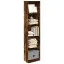 Estantería madera de ingeniería roble ahumado 40x24x176 cm de , Librerías y estanterías - Ref: Foro24-857796, Precio: 58,27 €...