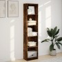 Estantería madera de ingeniería roble ahumado 40x24x176 cm de , Librerías y estanterías - Ref: Foro24-857796, Precio: 59,14 €...