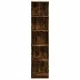 Estantería madera de ingeniería roble ahumado 40x24x176 cm de , Librerías y estanterías - Ref: Foro24-857796, Precio: 58,27 €...