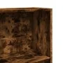 Estantería madera de ingeniería roble ahumado 40x24x176 cm de , Librerías y estanterías - Ref: Foro24-857796, Precio: 58,27 €...