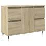 Mueble de baño madera de ingeniería roble Sonoma 80x33x60 cm de , Muebles de baño - Ref: Foro24-849682, Precio: 101,40 €, Des...