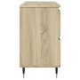 Mueble de baño madera de ingeniería roble Sonoma 80x33x60 cm de , Muebles de baño - Ref: Foro24-849682, Precio: 101,40 €, Des...