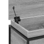Caja de almacenaje con tapa madera gris Sonoma 100x40x51,5 cm de , Cestas para almacenaje - Ref: Foro24-848807, Precio: 79,65...