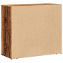 Aparador madera de ingeniería madera envejecida 80x33x70 cm de , Aparadores - Ref: Foro24-857073, Precio: 75,75 €, Descuento: %