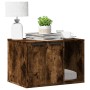Mueble arenero para gatos madera roble ahumado 60x40x40 cm de , Mobiliario para gatos - Ref: Foro24-857728, Precio: 51,92 €, ...