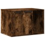 Mueble arenero para gatos madera roble ahumado 60x40x40 cm de , Mobiliario para gatos - Ref: Foro24-857728, Precio: 51,92 €, ...