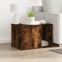 Mueble arenero para gatos madera roble ahumado 60x40x40 cm de , Mobiliario para gatos - Ref: Foro24-857728, Precio: 51,92 €, ...