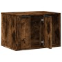 Mueble arenero para gatos madera roble ahumado 60x40x40 cm de , Mobiliario para gatos - Ref: Foro24-857728, Precio: 51,92 €, ...