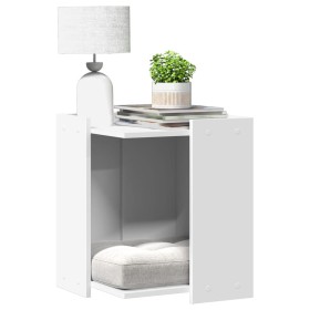 Mueble arenero para gatos madera ingeniería blanco 42x42x51 cm de , Mobiliario para gatos - Ref: Foro24-857742, Precio: 36,22...