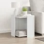 Mueble arenero para gatos madera ingeniería blanco 42x42x51 cm de , Mobiliario para gatos - Ref: Foro24-857742, Precio: 37,98...