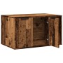 Mueble arenero de gatos madera ingeniería envejecida 80x50x45cm de , Mobiliario para gatos - Ref: Foro24-857740, Precio: 75,1...