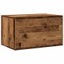 Mueble arenero de gatos madera ingeniería envejecida 80x50x45cm de , Mobiliario para gatos - Ref: Foro24-857740, Precio: 75,1...