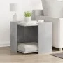 Mueble arenero de gatos madera gris hormigón 53x53x51 cm de , Mobiliario para gatos - Ref: Foro24-857754, Precio: 50,87 €, De...