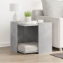 Mueble arenero de gatos madera gris hormigón 53x53x51 cm de , Mobiliario para gatos - Ref: Foro24-857754, Precio: 51,58 €, De...