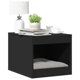 Mueble arenero para gatos madera ingeniería negro 47x59x42 cm de , Mobiliario para gatos - Ref: Foro24-857761, Precio: 53,47 ...