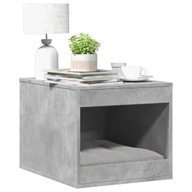 Mueble arenero de gatos madera gris hormigón 47x59x42 cm de , Mobiliario para gatos - Ref: Foro24-857763, Precio: 43,58 €, De...