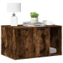 Mueble arenero para gatos madera roble ahumado 80x50x45 cm de , Mobiliario para gatos - Ref: Foro24-857737, Precio: 74,87 €, ...