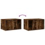 Mueble arenero para gatos madera roble ahumado 80x50x45 cm de , Mobiliario para gatos - Ref: Foro24-857737, Precio: 74,87 €, ...