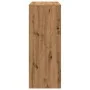 Mesa alta con estantes madera roble artisian 90x40x103,5 cm de , Mesas de cocina y de comedor - Ref: Foro24-854381, Precio: 7...