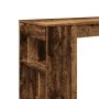 Mesa bar y estantes madera ingeniería envejecida 102x50x103,5cm de , Mesas de cocina y de comedor - Ref: Foro24-854362, Preci...