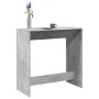 Mesa alta de bar madera ingeniería gris hormigón 102x50x103,5cm de , Mesas de cocina y de comedor - Ref: Foro24-854430, Preci...