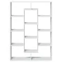 Estantería librería madera de ingeniería blanca 102x29x143 cm de , Librerías y estanterías - Ref: Foro24-3310298, Precio: 100...