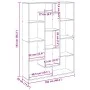 Estantería librería madera de ingeniería blanca 102x29x143 cm de , Librerías y estanterías - Ref: Foro24-3310298, Precio: 100...