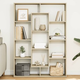 Estantería de madera de ingeniería roble Sonoma 102x29x143 cm de , Librerías y estanterías - Ref: Foro24-3310300, Precio: 98,...