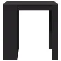Tall black engineered wood bar table 102x70x103.5 cm by , Kitchen and dining tables - Ref: Foro24-3309322, Price: 130,45 €, D...
