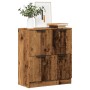 Aparador de madera de ingeniería envejecida 60x30x70 cm de , Aparadores - Ref: Foro24-856840, Precio: 62,41 €, Descuento: %