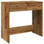 Escritorio de madera ingeniería madera envejecida 80x40x75 cm de , Escritorios - Ref: Foro24-855992, Precio: 65,19 €, Descuen...