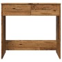 Escritorio de madera ingeniería madera envejecida 80x40x75 cm de , Escritorios - Ref: Foro24-855992, Precio: 68,39 €, Descuen...