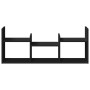 Armario de pared madera de ingeniería negro 100x18x40 cm de , Estantes y estanterías - Ref: Foro24-854797, Precio: 33,30 €, D...
