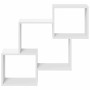 Armario de pared madera de ingeniería blanco 78x18x71 cm de , Estantes y estanterías - Ref: Foro24-854805, Precio: 28,39 €, D...