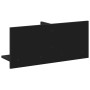 Armario de pared madera de ingeniería negro 70x16,5x30 cm de , Estantes y estanterías - Ref: Foro24-854851, Precio: 22,87 €, ...