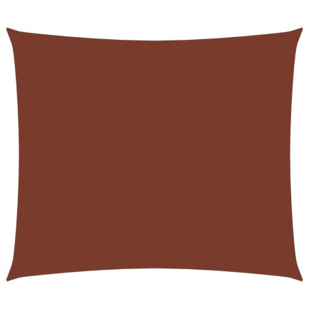 Toldo de vela rectangular tela Oxford terracota 3x4,5 m de vidaXL, Sombrillas - Ref: Foro24-135376, Precio: 45,88 €, Descuent...